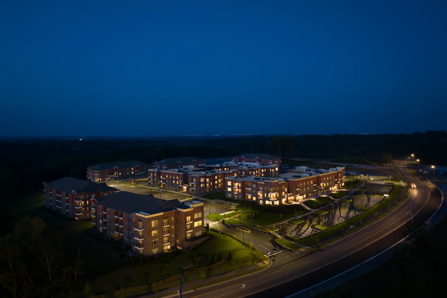 Nashville architectural photographer - Ford Photographs - BACAR - Enclave no cars - August 21, 2023 - 001